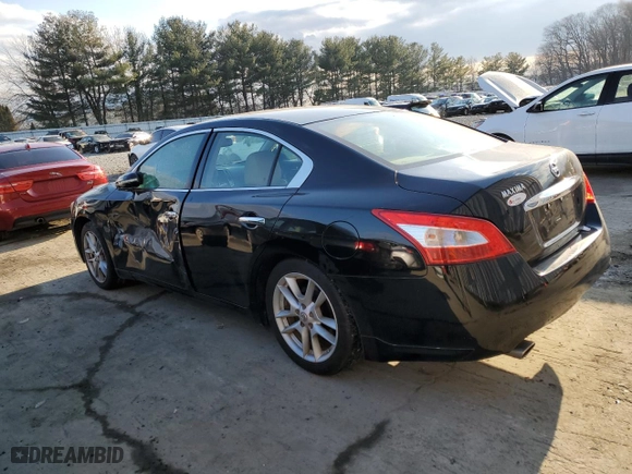 2009 Nissan Maxima 3.5 S with VIN 1N4AA51E89C847360, listed as a Copart auction lot 88412435 with 141,520 mi miles and Salvage Title. Bid and sale history available at carsss.com. Image 2.