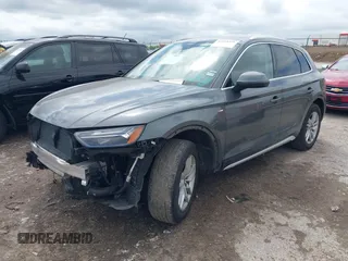 2023 Audi Q5 S line Premium with VIN WA1GAAFY8P2034467, listed as a IAAI auction lot 42188731 with 35,864 mi miles and . Bid and sale history available at DreamBid. Image 18.