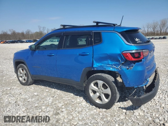 2017 Jeep Compass Latitude with VIN 3C4NJDBB6HT688786, listed as a Copart auction lot 52311265 with 89,282 mi miles and Salvage Title. Bid and sale history available at carsss.com. Image 2.