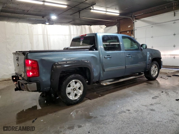 2008 Chevrolet Silverado 1500 LTZ with VIN 3GCEK13J98G220142, listed as a Copart auction lot 50346755 with 124,481 mi miles and Salvage Title. Bid and sale history available at carsss.com. Image 3.