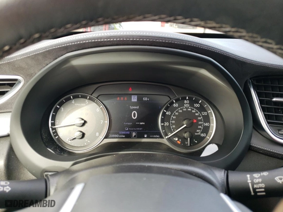 2022 Infiniti QX50 SENSORY with VIN 3PCAJ5EBXNF108269, listed as a Copart auction lot 43954484 with 20,990 mi miles. Bid and sale history available at carsss.com. Image 9.