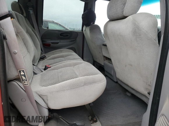 2001 Ford F-150 XLT with VIN 1FTRW08L41KB01407, listed as a Copart auction lot 59446555 with 285,312 mi miles and Salvage title. Bid and sale history available at DreamBid. Image 10.