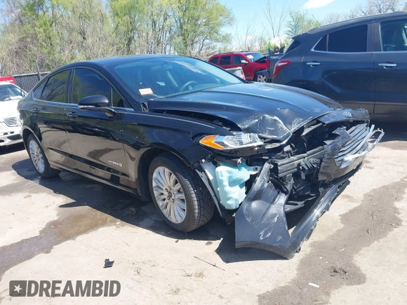 2014 Ford Fusion SE Hybrid with VIN 3FA6P0LU4ER252089, listed as a IAAI auction lot 41982070 with 47,512 mi miles. Bid and sale history available at carsss.com. Image 1.