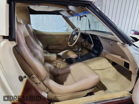 1981 Chevrolet Corvette with VIN 1G1AY876XBS414005, listed as a Copart auction lot 88344075 with 93,932 mi miles and Clean Title. Bid and sale history available at carsss.com. Image 5.