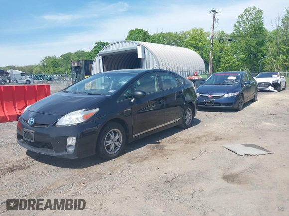2010 Toyota Prius II with VIN JTDKN3DU6A0242270, listed as a IAAI auction lot 42250409 with 233,419 mi miles and . Bid and sale history available at DreamBid. Image 2.