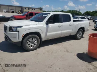 2022 Nissan Frontier SV with VIN 1N6ED1FJXNN662059, listed as a Copart auction lot 54148045 with 54,673 mi miles and Salvage title. Bid and sale history available at DreamBid. Image 1.