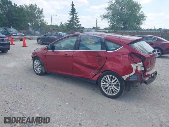 2017 Ford Focus Titanium with VIN 1FADP3N24HL294690, listed as a IAAI auction lot 39893510 with 123,089 mi miles and . Bid and sale history available at DreamBid. Image 3.