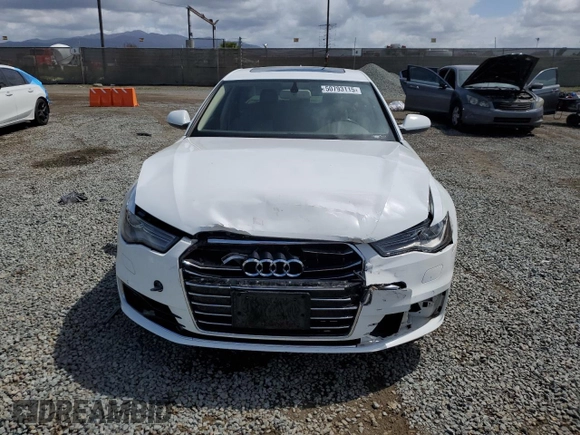 2016 Audi A6 2.0T Premium with VIN WAUFFAFC0GN118737, listed as a Copart auction lot 50793115 with 89,010 mi miles and Salvage Title. Bid and sale history available at carsss.com. Image 5.