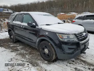 2016 Ford Utility Police Interceptor with VIN 1FM5K8AR7GGB80991, listed as a Copart auction lot 88179645 with 102,489 mi miles and Clean Title. Bid and sale history available at carsss.com. Image 4.