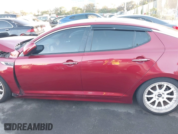 2015 Kia Optima SXL Turbo with VIN 5XXGR4A63FG507285, listed as a IAAI auction lot 40931441 with 113,726 mi miles and . Bid and sale history available at DreamBid. Image 15.