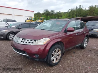 2006 Nissan Murano SL with VIN JN8AZ08T56W409775, listed as a IAAI auction lot 41930473 with 263,551 mi miles. Bid and sale history available at carsss.com. Image 2.