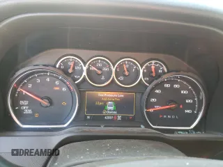 2021 Chevrolet Silverado 1500 RST with VIN 3GCUYEED1MG310162, listed as a Copart auction lot 56568724 with 42,557 mi miles and Salvage Title. Bid and sale history available at carsss.com. Image 9.
