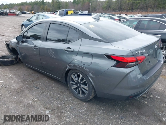 2021 Nissan Versa SV with VIN 3N1CN8EV0ML874491, listed as a IAAI auction lot 41957712 with 62,293 mi miles and . Bid and sale history available at DreamBid. Image 3.