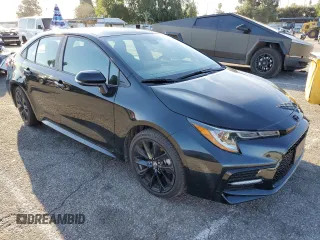 2022 Toyota Corolla SE with VIN 5YFS4MCEXNP135690, listed as a Copart auction lot 49726355 with 15,140 mi miles and Salvage Title. Bid and sale history available at carsss.com. Image 4.