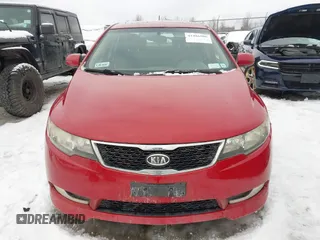 2013 Kia Forte SX with VIN KNAFW4A33D5693791, listed as a IAAI auction lot 41486906 with 154,579 mi miles. Bid and sale history available at carsss.com. Image 6.