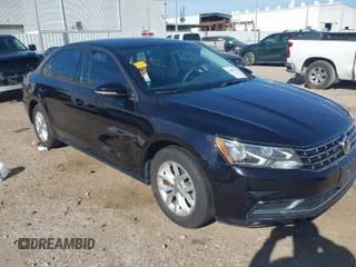 2018 Volkswagen Passat 2.0T S with VIN 1VWAA7A35JC007347, listed as a IAAI auction lot 41809749 with 39,123 mi miles. Bid and sale history available at carsss.com. Image 1.