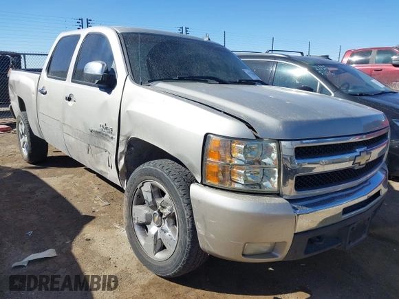 2009 Chevrolet Silverado 1500 LT with VIN 3GCEC23099G252407, listed as a IAAI auction lot 41754180 with 188,319 mi miles. Bid and sale history available at carsss.com. Image 1.