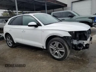 2025 Audi Q5 S line Premium z VIN WA1GAAFY1S2020208, wystawiony jako Copart lot #43335675 z przebiegiem 6319 mil mil oraz Tytuł czysty. Historia ofert i sprzedaży dostępna na DreamBid. Obrazek 4.
