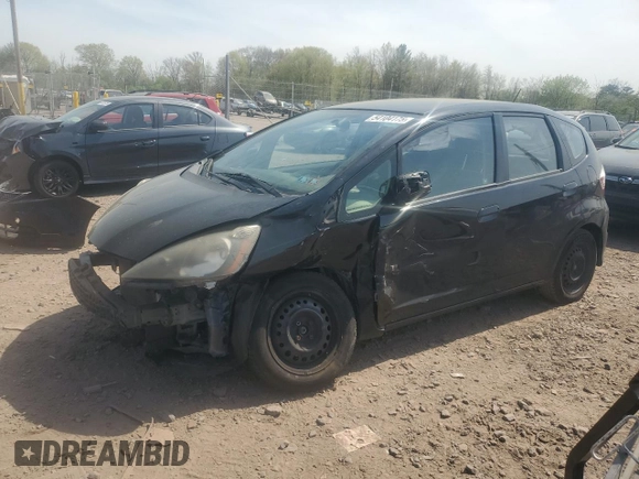 2013 Honda Fit with VIN JHMGE8H30DC053510, listed as a Copart auction lot 54104175 with 179,351 mi miles and Salvage Title. Bid and sale history available at carsss.com. Image 1.