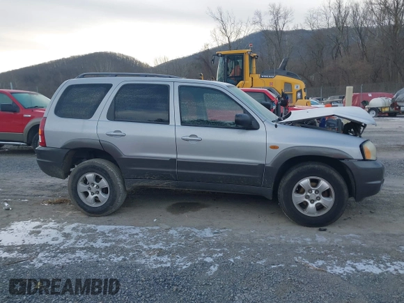2004 Mazda Tribute ES with VIN 4F2CZ96154KM18832, listed as a IAAI auction lot 41376325 with 176,566 mi miles and . Bid and sale history available at carsss.com. Image 12.