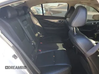 2016 Infiniti Q50 Red Sport 400 with VIN JN1FV7AR8GM451877, listed as a Copart auction lot 77774194 with 103,367 mi miles and Salvage Title. Bid and sale history available at DreamBid. Image 10.