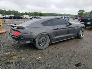 2018 Ford Mustang GT with VIN 1FA6P8CF1J5101059, listed as a Copart auction lot 60715655 with 94,861 mi miles and Salvage title. Bid and sale history available at DreamBid. Image 3.