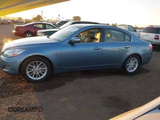 2009 Hyundai Genesis with VIN KMHGC46E19U043618, listed as a IAAI auction lot 41675082 with 108,568 mi miles and . Bid and sale history available at DreamBid. Image 14.