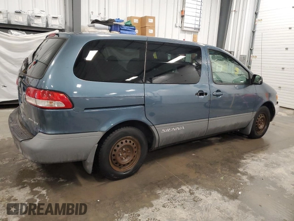 2003 Toyota Sienna CE with VIN 4T3ZF19C13U512777, listed as a Copart auction lot 46268535 with 293,221 mi miles and Clean Title. Bid and sale history available at carsss.com. Image 3.