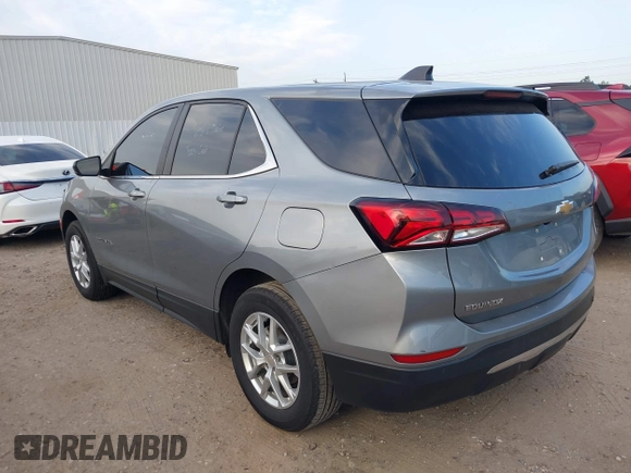 2023 Chevrolet Equinox LT with VIN 3GNAXKEG7PS213930, listed as a IAAI auction lot 42158177 with 41,664 mi miles and . Bid and sale history available at carsss.com. Image 3.