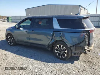 2023 Kia Carnival EX with VIN KNDNC5H34P6225702, listed as a Copart auction lot 76108214 with 50,241 mi miles and Salvage Title. Bid and sale history available at carsss.com. Image 2.