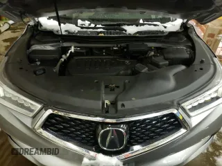 2017 Acura MDX with VIN 5FRYD4H30HB038711, listed as a Copart auction lot 71548922 with 68,058 mi miles. Bid and sale history available at carsss.com. Image 12.