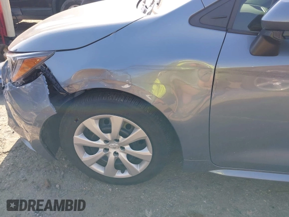 2024 Toyota Corolla LE with VIN 5YFB4MDE9RP101616, listed as a IAAI auction lot 42030741 with 27,141 mi miles and . Bid and sale history available at DreamBid. Image 22.
