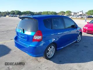 2007 Honda Fit Sport with VIN JHMGD38647S062205, listed as a IAAI auction lot 41478355 with 162,109 mi miles. Bid and sale history available at carsss.com. Image 4.