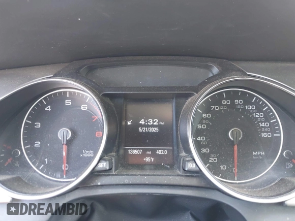 2013 Audi A5 Premium Plus с VIN WAULFAFR8DA079146, выставлен на аукционе IAAI как лот 42326593 с пробегом 136 507 миль миль и . История ставок и продаж доступна на DreamBid. Изображение 7.