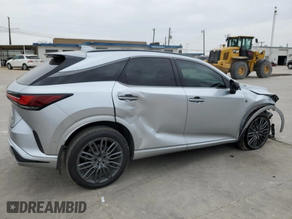 2023 Lexus RX with VIN 2T2BCMEA2PC009335, listed as a Copart auction lot 46592374 with 10,119 mi miles. Bid and sale history available at carsss.com. Image 3.