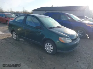 2000 Toyota ECHO with VIN JTDAT1238Y5008595, listed as a IAAI auction lot 41867974 with 276,313 mi miles. Bid and sale history available at carsss.com. Image 1.