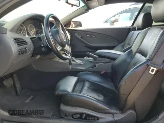 2005 BMW 6 Series 645Ci with VIN WBAEK73445B327467, listed as a Copart auction lot 82339674 with 135,052 mi miles and Salvage Title. Bid and sale history available at carsss.com. Image 7.