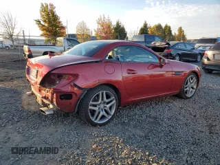 2015 Mercedes-Benz SLK-Class SLK 250 with VIN WDDPK4HA1FF106837, listed as a Copart auction lot 77699714 with 46,475 mi miles and Salvage Title. Bid and sale history available at carsss.com. Image 3.