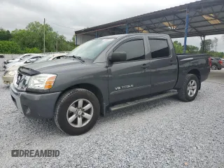 2012 Nissan Titan SV with VIN 1N6AA0ED4CN329690, listed as a Copart auction lot 54568695 with 158,236 mi miles and Salvage title. Bid and sale history available at DreamBid. Image 1.