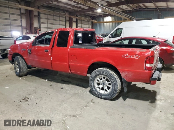 2007 Ford Ranger XLT with VIN 1FTZR45E17PA40548, listed as a Copart auction lot 45666215 with 106,373 mi miles and Salvage Title. Bid and sale history available at carsss.com. Image 2.