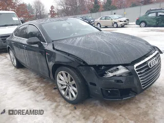 2013 Audi A7 3.0 Premium Plus with VIN WAUYGAFC1DN008541, listed as a IAAI auction lot 41193677 with 110,092 mi miles. Bid and sale history available at carsss.com. Image 1.