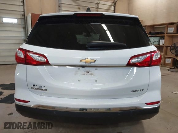 2020 Chevrolet Equinox LT with VIN 3GNAXUEV1LS619741, listed as a IAAI auction lot 40689323 with 42,405 mi miles and . Bid and sale history available at DreamBid. Image 16.