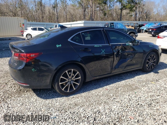 2015 Acura TLX V6 Advance with VIN 19UUB3F76FA009789, listed as a Copart auction lot 47651305 with 218,495 mi miles and Salvage Title. Bid and sale history available at carsss.com. Image 3.