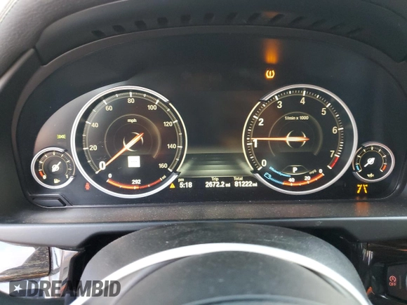 2016 BMW X6 sDrive35i with VIN 5UXKU0C58G0F93560, listed as a Copart auction lot 78470023 with 81,222 mi miles. Bid and sale history available at carsss.com. Image 9.