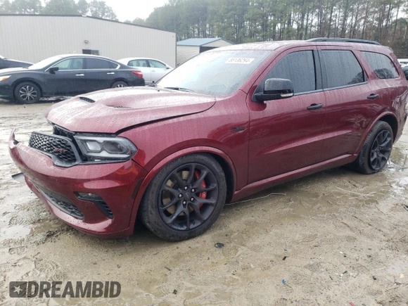 2023 Dodge Durango SRT 392 Premium with VIN 1C4SDJGJ7PC546918, listed as a Copart auction lot 85136294 with Not Provided miles and Salvage Title. Bid and sale history available at DreamBid. Image 1.