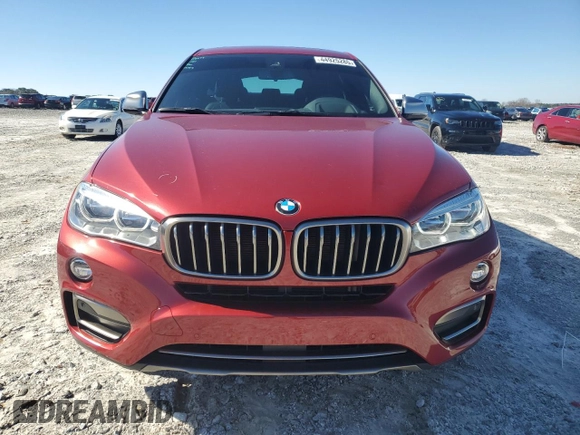 2018 BMW X6 sDrive35i with VIN 5UXKU0C51J0G69806, listed as a Copart auction lot 44925285 with 50,606 mi miles and Salvage Title. Bid and sale history available at carsss.com. Image 5.