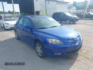 2007 Mazda 3 S Touring with VIN JM1BK343471653766, listed as a IAAI auction lot 42777359 with 118,655 mi miles and . Bid and sale history available at DreamBid. Image 1.
