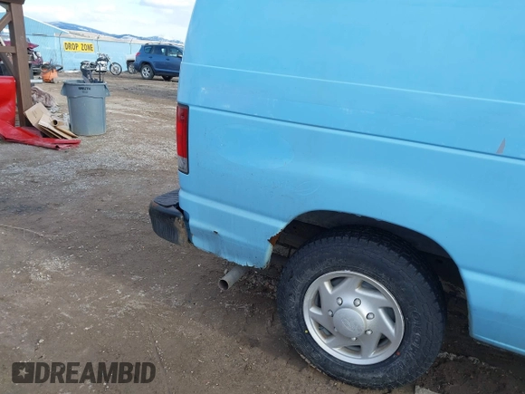 2013 Ford Econoline Cargo Commercial with VIN 1FTNE1EW7DDA29911, listed as a IAAI auction lot 41566691 with 166,860 mi miles and . Bid and sale history available at carsss.com. Image 6.