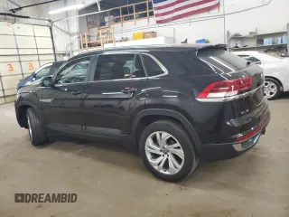 2020 Volkswagen Atlas SEL with VIN 1V2ME2CA5LC214793, listed as a Copart auction lot 55826735 with 55,654 mi miles and Salvage title. Bid and sale history available at DreamBid. Image 2.