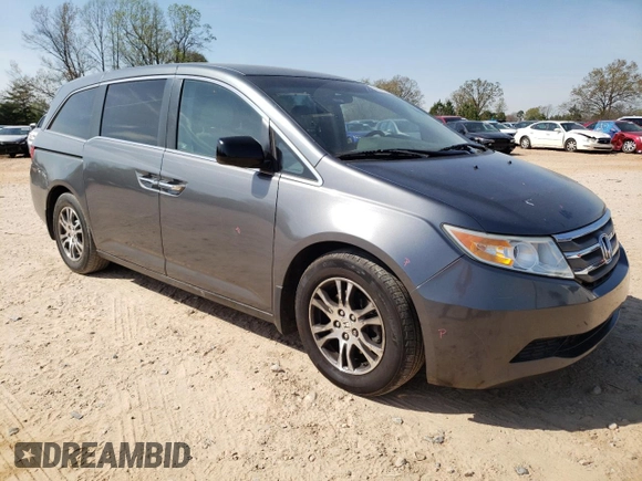 2011 Honda Odyssey EX with VIN 5FNRL5H46BB027260, listed as a Copart auction lot 50990725 with 147,758 mi miles and Salvage Title. Bid and sale history available at carsss.com. Image 4.
